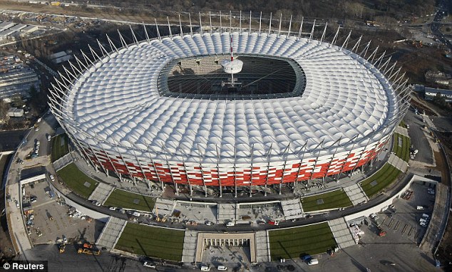 Warsaw: The National Stadium图为波兰国家体育场